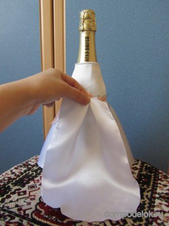 Декор бутылок "Жених и невеста"