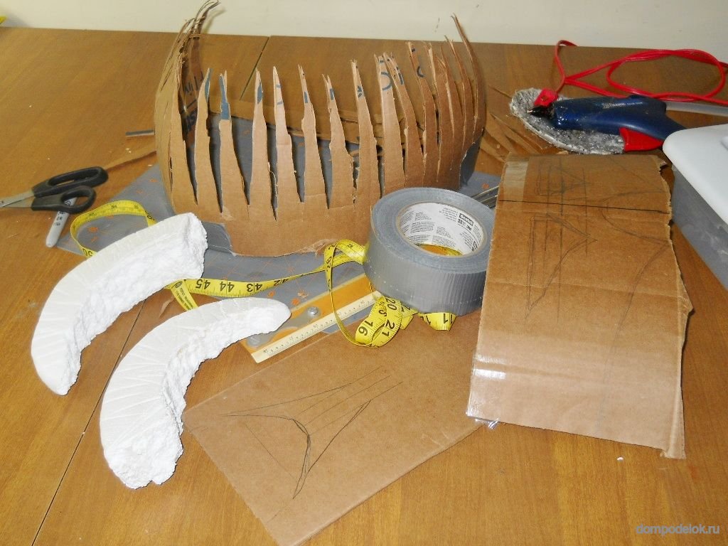 Шлем викинга своими руками: делаем из бумаги