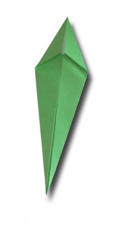 Тюльпан в технике оригами для детей