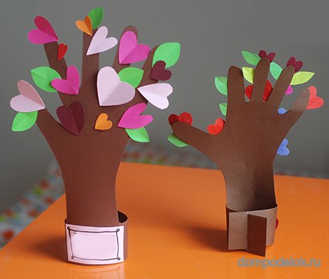 Весенние поделки: делаем бумажные цветы и кукольный сад своими руками