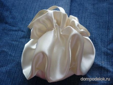 Свадебная сумочка для невесты, шитье из белой ткани