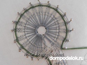 Елецкий одуванчик плетение на коклюшках